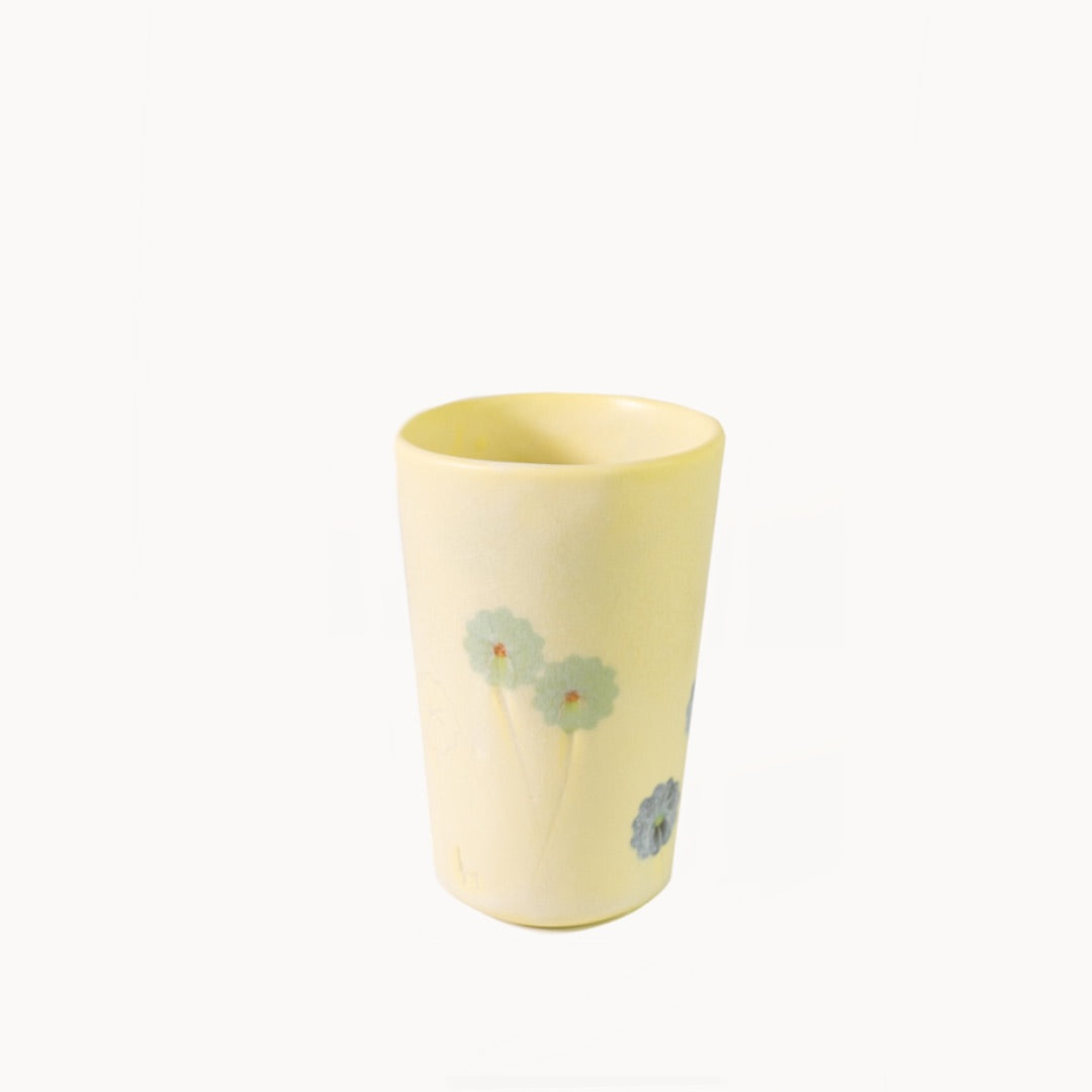 Cup Yellow BW by Lume Home