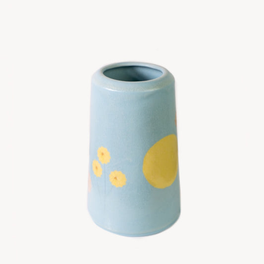 Vase Blue BW by Lume Home