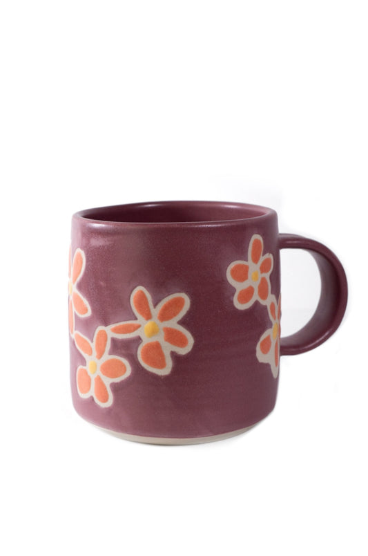 Flower Mug by Theresa Arrison