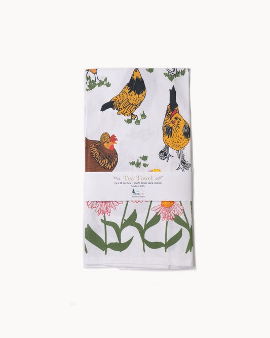 Portland Pets! Tea Towel by Greenstitch