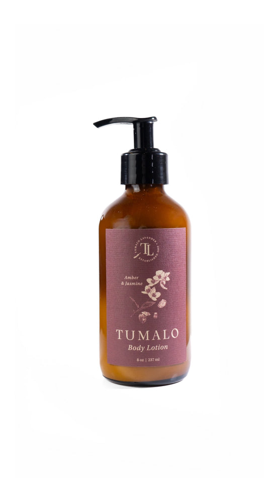 8oz Amber Jasmine Hand & Body Lotion by Tumalo Lavender