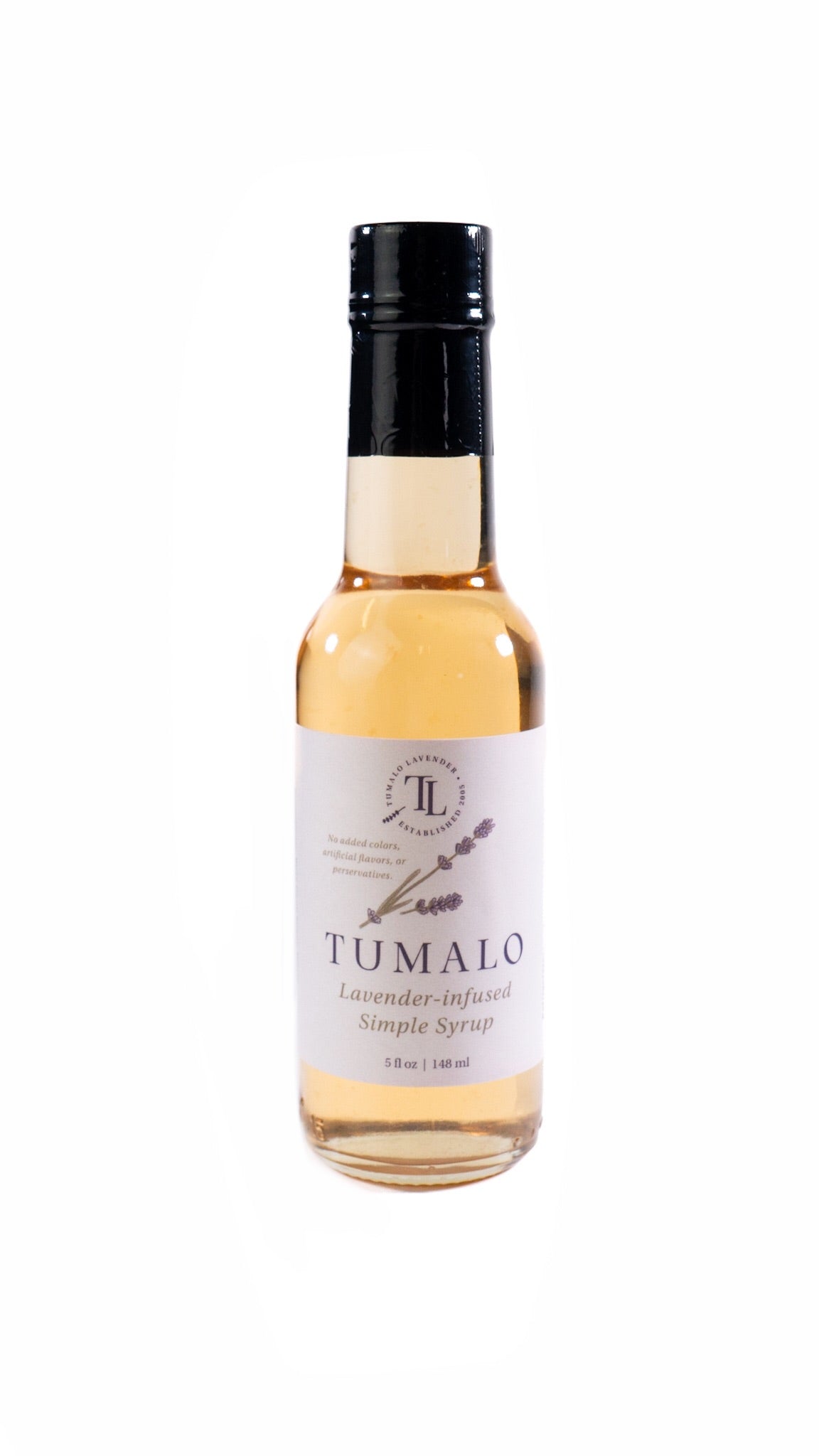 5oz Lavender Simple Syrup by Tumalo Lavender