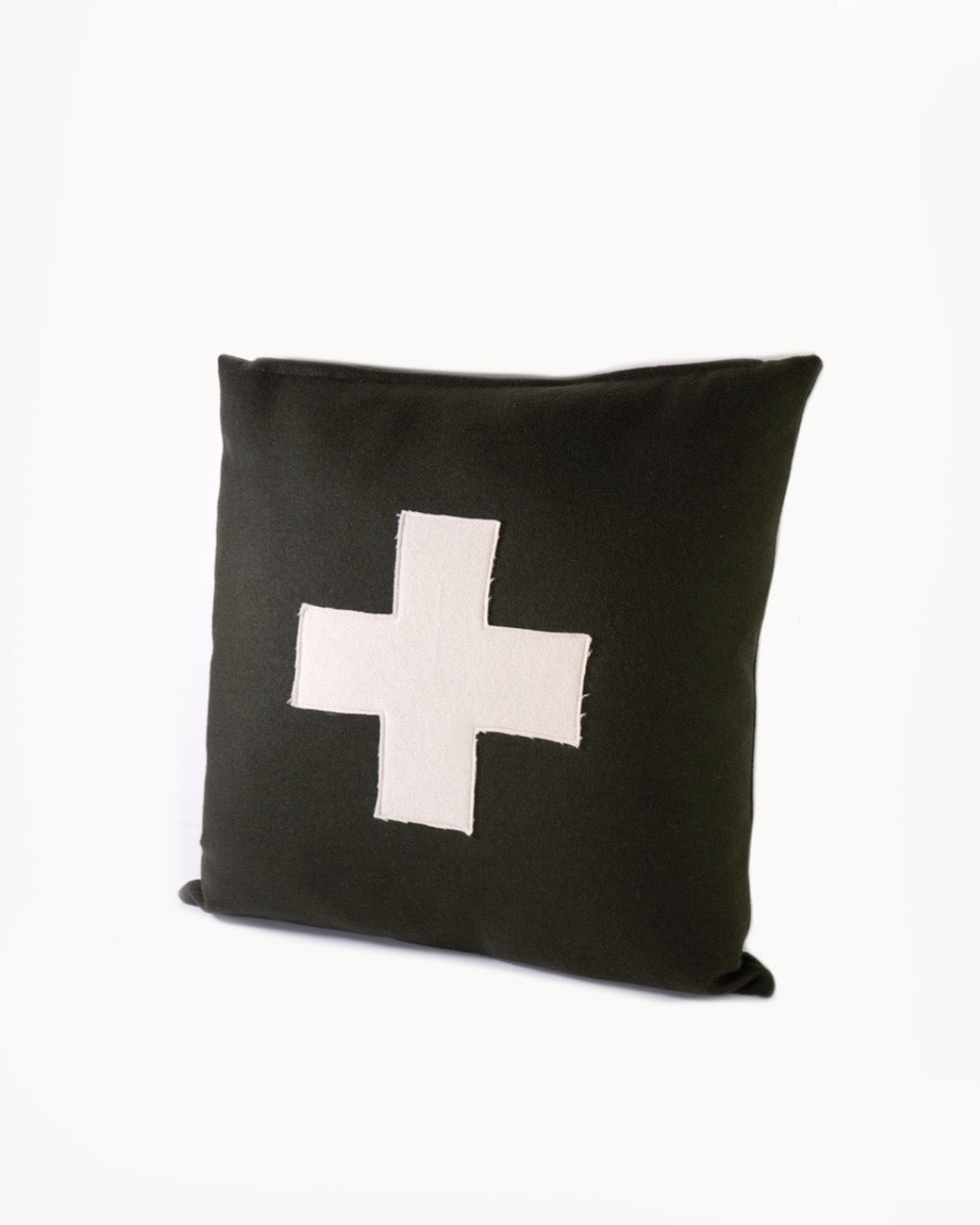 Forest & Natural Swiss Cross Wool Pillow by Samy Bee's Bags