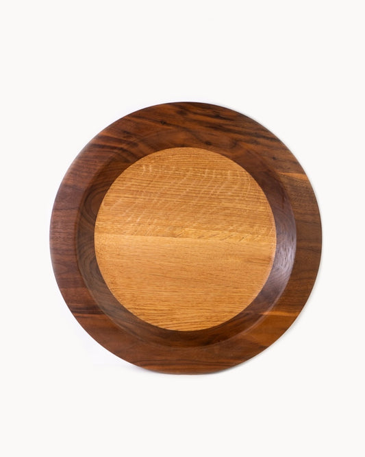 1x14" Walnut/White Oak Platter by Bowlsmith