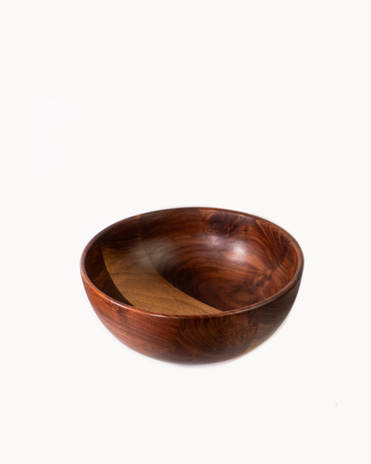 4x9.5" Walnut Salad Bowl by Bowlsmith