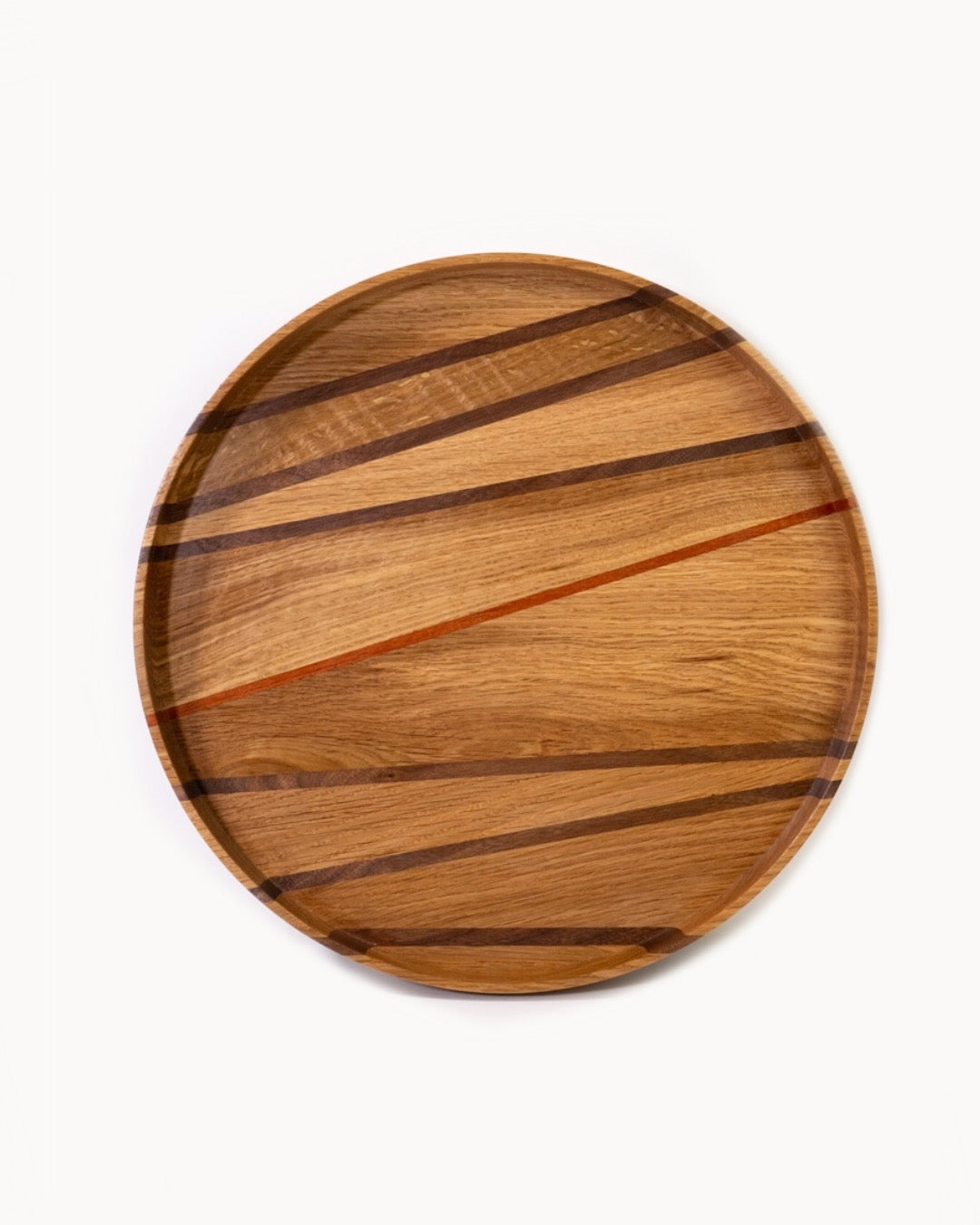 2x14.5" Walnut/White Oak/Sapele Platter by Bowlsmith