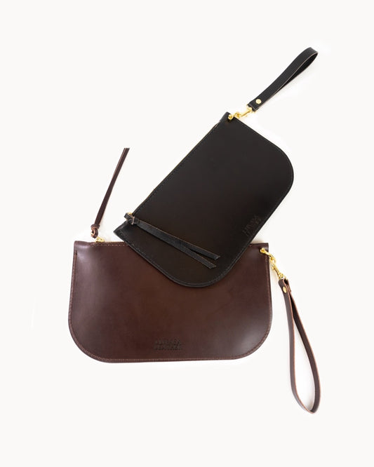 The Hazel Clutch by Lunasa Leather