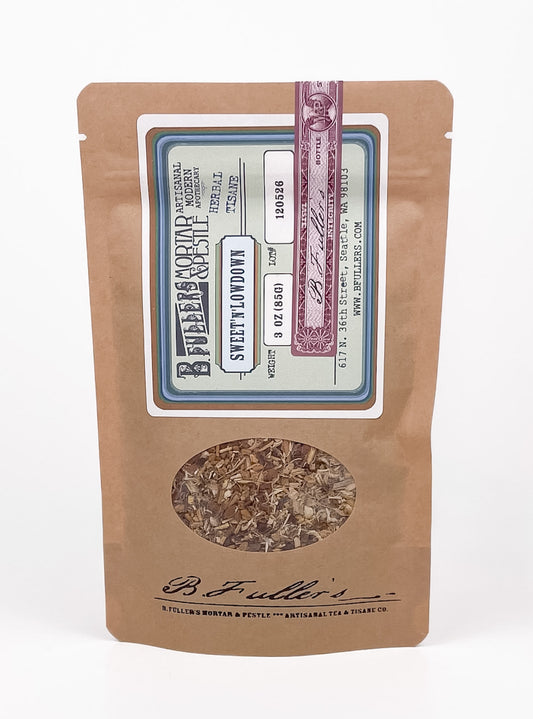 Sweet'n'Lowdown Tisane 3oz. Loose Leaf Bag by B. Fuller's Mortar & Pestle