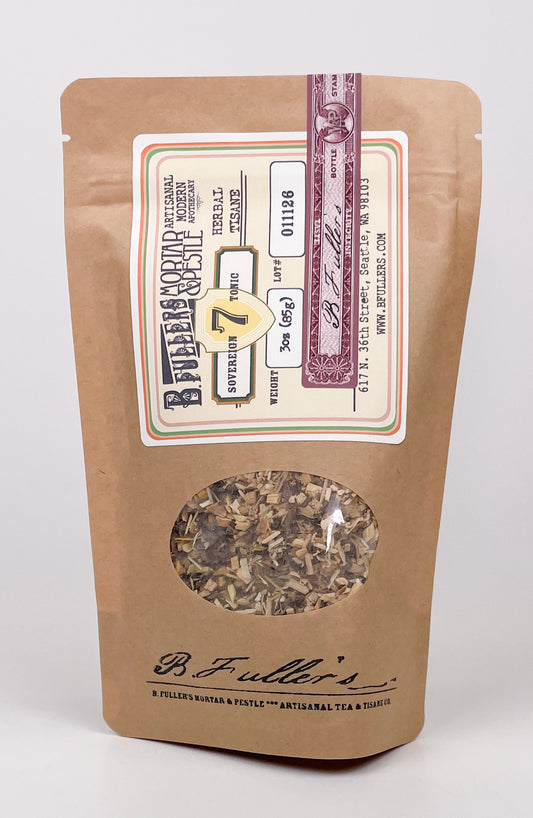 Sovereign Seven Tonic 3oz. Loose Leaf Bag by B. Fuller's Mortar & Pestle