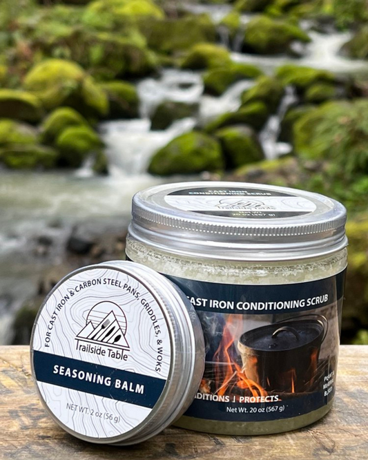 Cast Iron Conditioning Scrub by Trailside Table