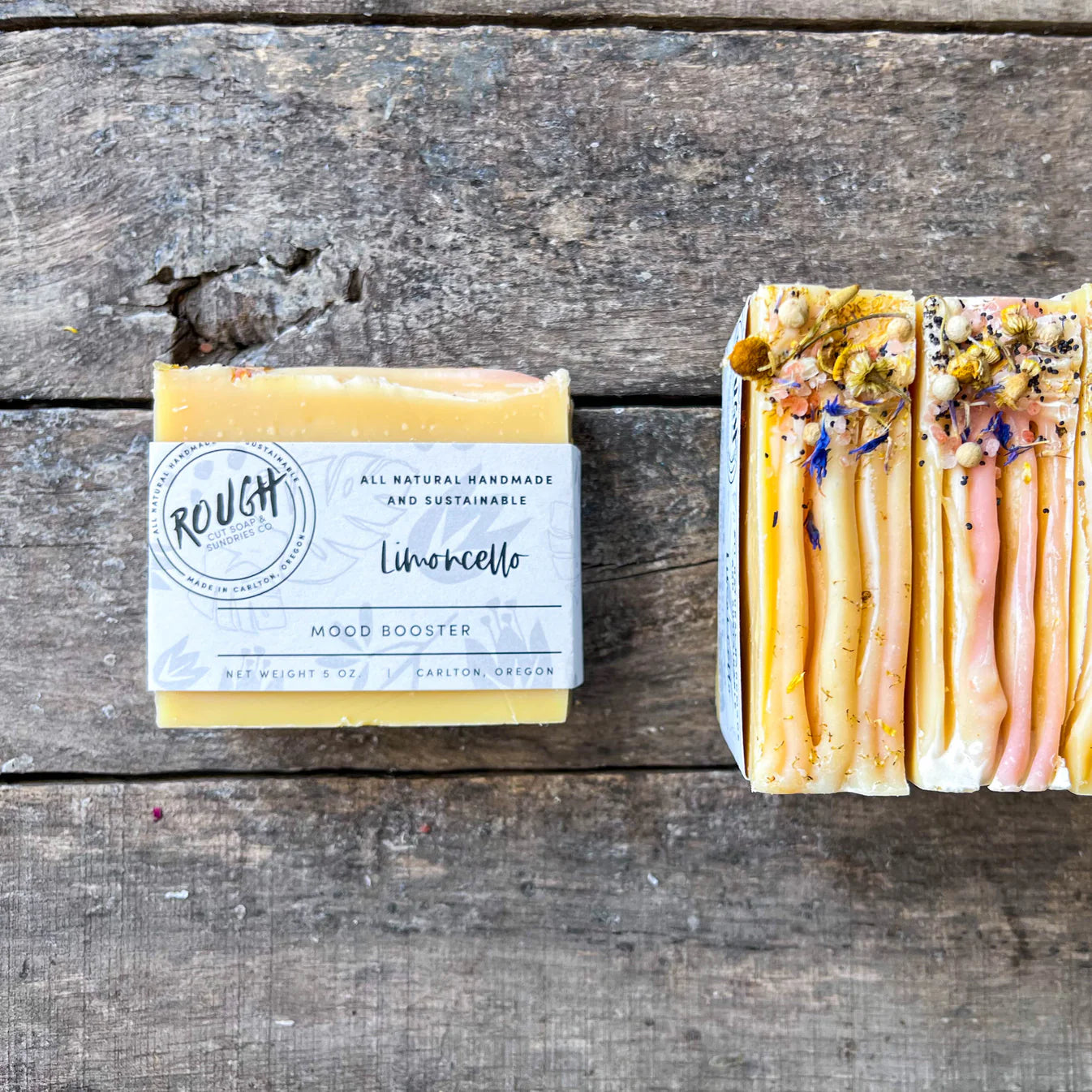 Limoncello Soap by Rough Cut Soap & Sundries