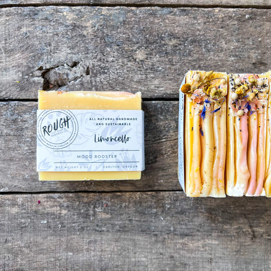 Limoncello Soap by Rough Cut Soap & Sundries