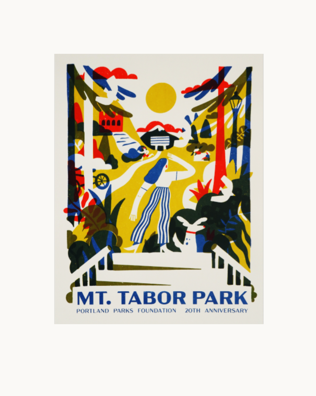 Mt. Tabor Park Poster by Portland Parks Foundation