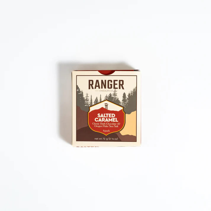 Salted Caramel 4-Pack by Ranger Chocolate