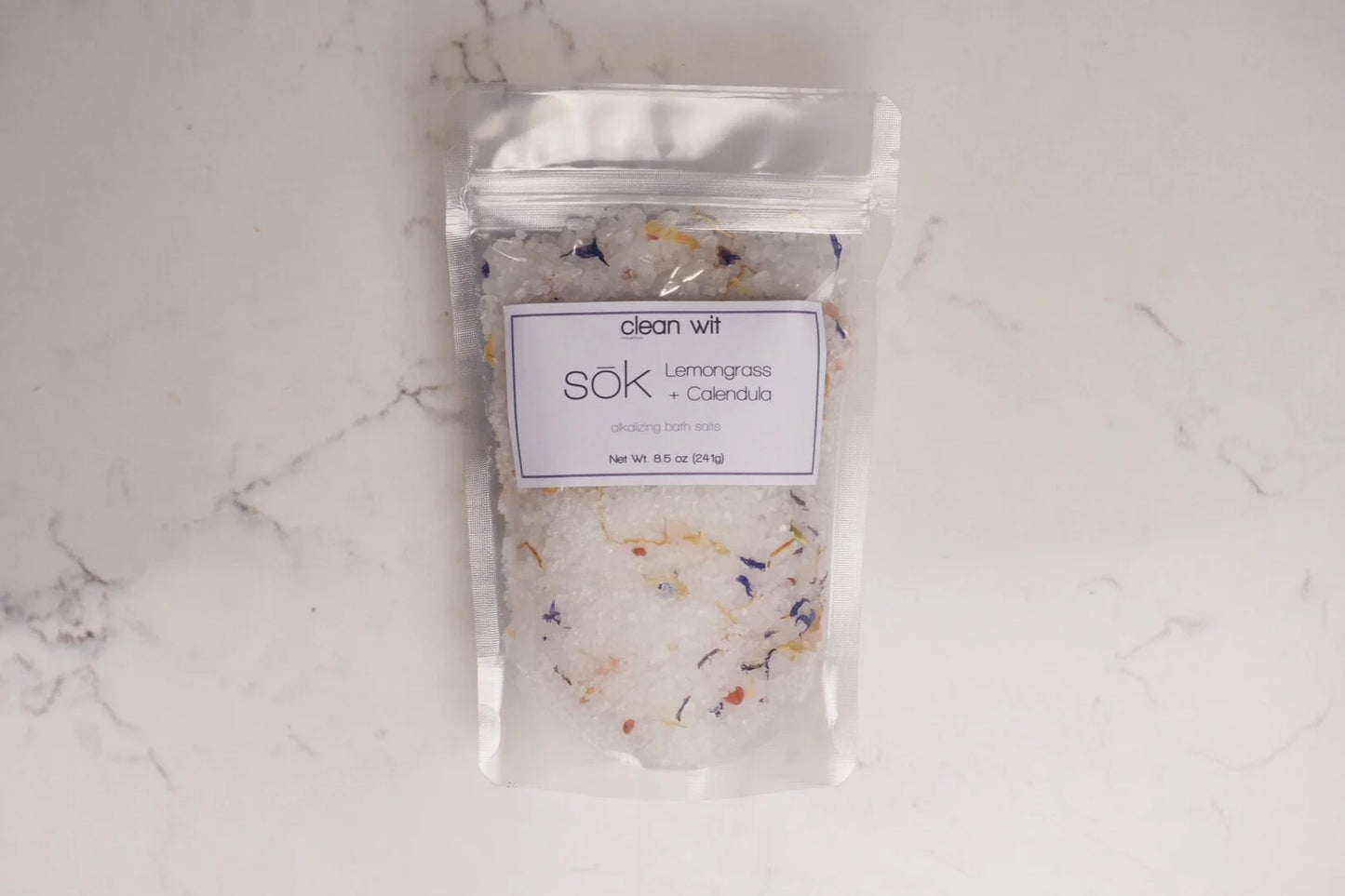Lemongrass Calendula SOK Bath Salts by Clean Wit
