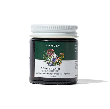 Peppermint + Eucalyptus Shea Creme 1 oz by Landia Skincare