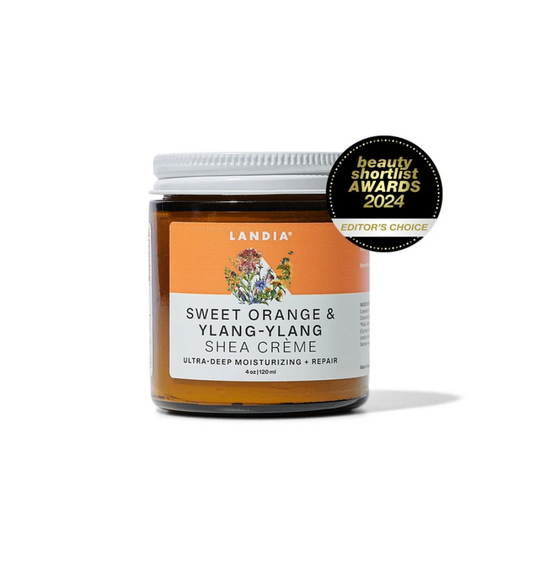 Sweet Orange & Ylang-Ylang Shea Creme 1 oz by Landia Skincare