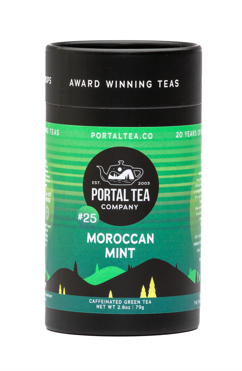 Moroccan Mint Tea Tin by Portal Tea Co.