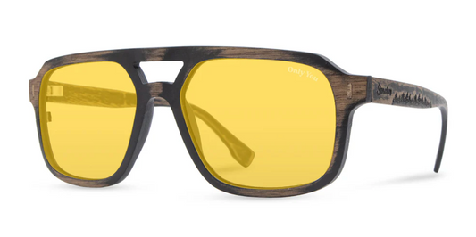 Auburn: Distressed Smokey Bear - Yellow Polarized by Shwood