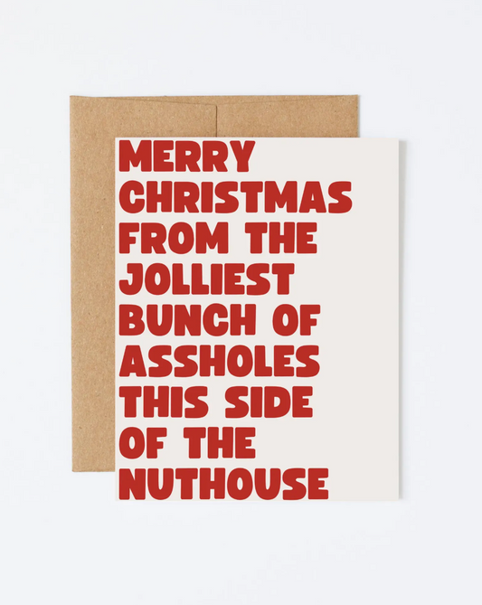 Merry Christmas Vacation (red) Card by Howdy Partner Paper Goods