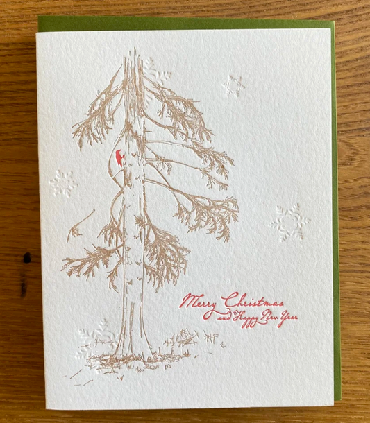 Cedar (holiday) Card by Lark Press