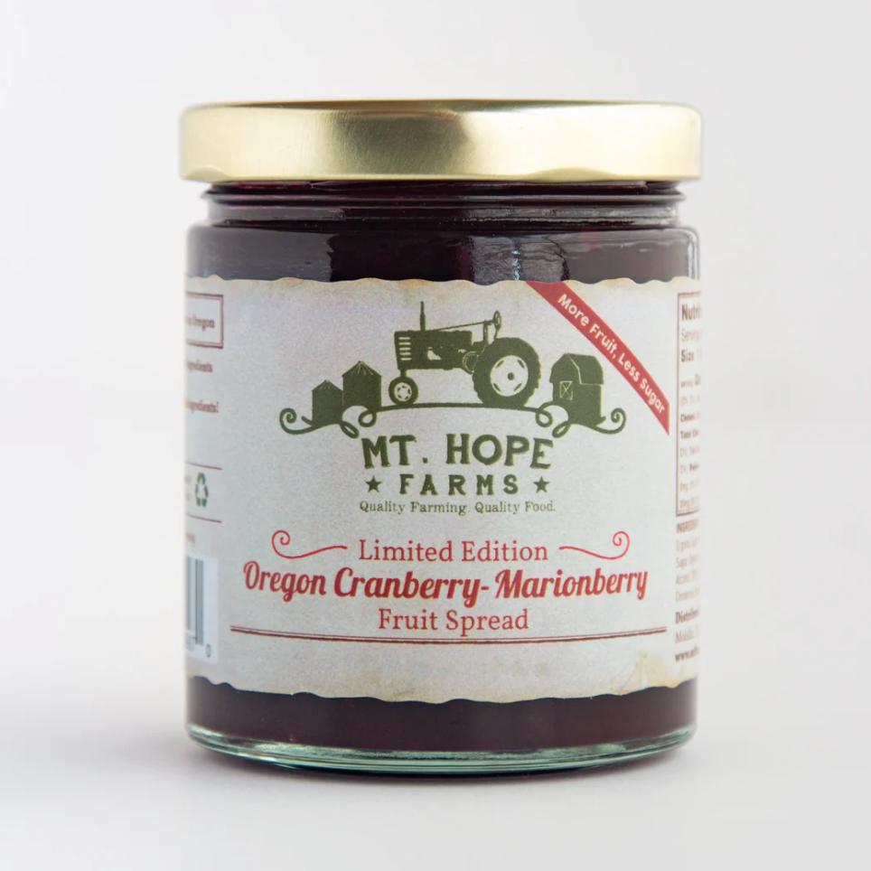 Cranberry-Marionberry Fruit Spread by Mt. Hope Farms