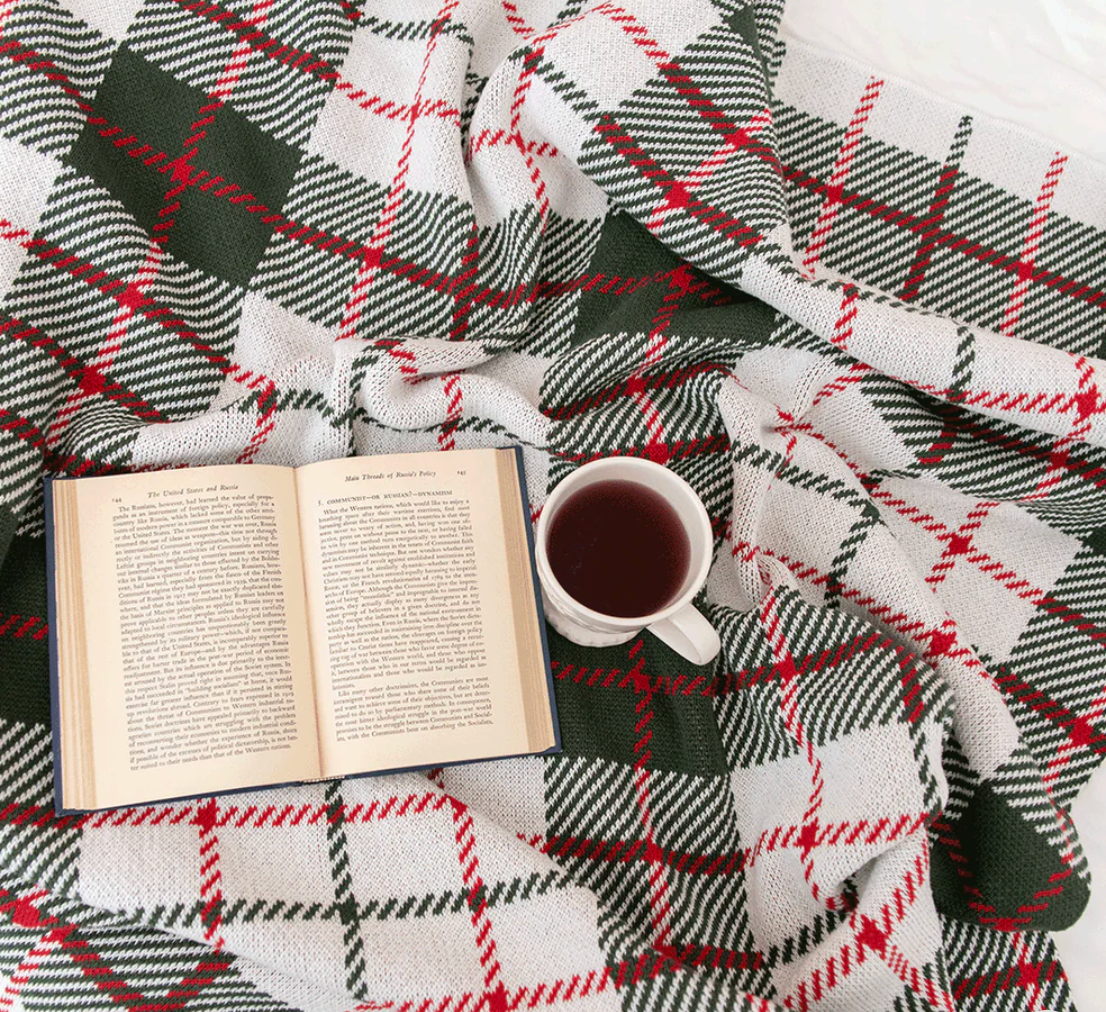 Duncan Throw (white) by Seek & Swoon