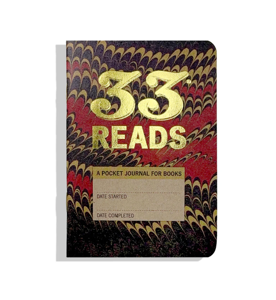 33 Reads Journal (Red) by 33 Books Co.
