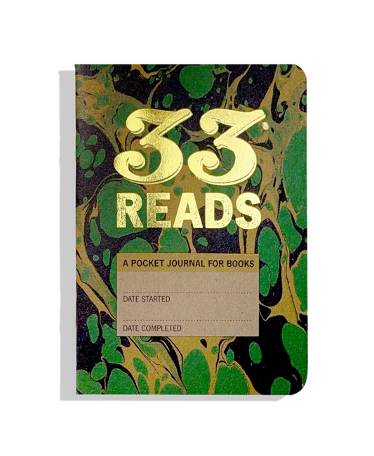 33 Reads Journal (Green) by 33 Books Co.