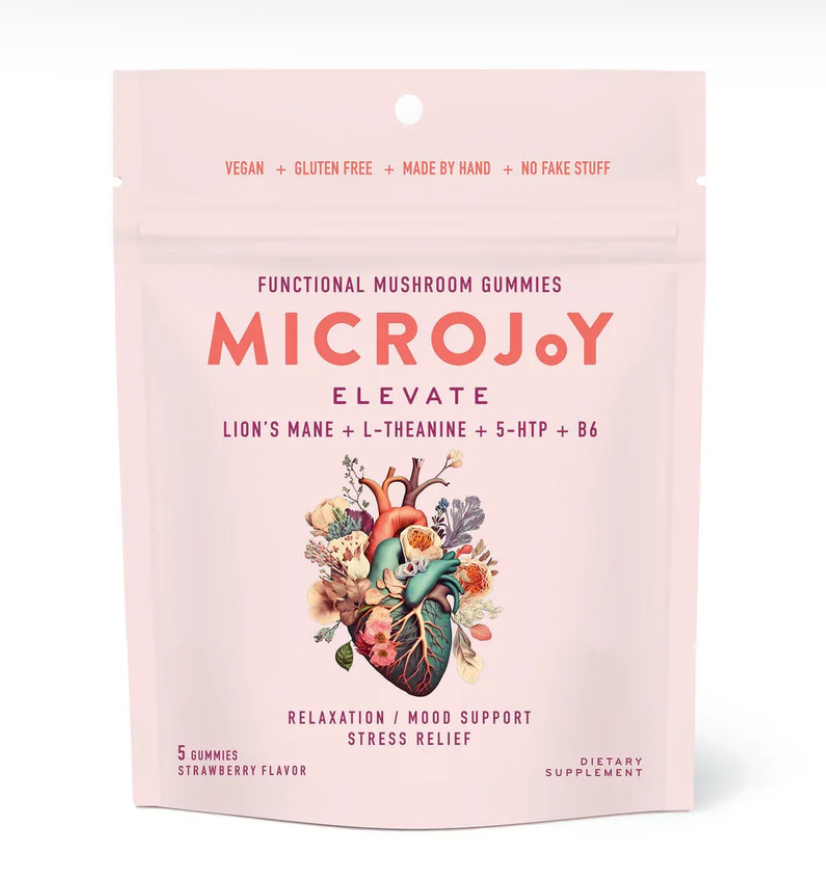 5-Piece ELEVATE Functional Mushroom Gummies by MicroJoy