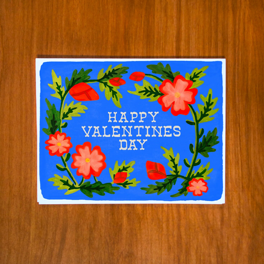 Rhinestone Valentine Card by Pretty Bird Paper Co.