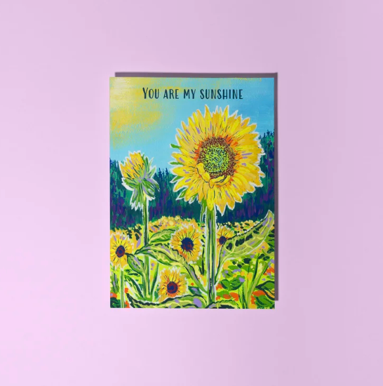 You Are My Sunshine Card by Heirloom Design Co.