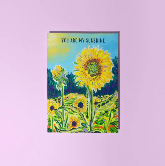 You Are My Sunshine Card by Heirloom Design Co.