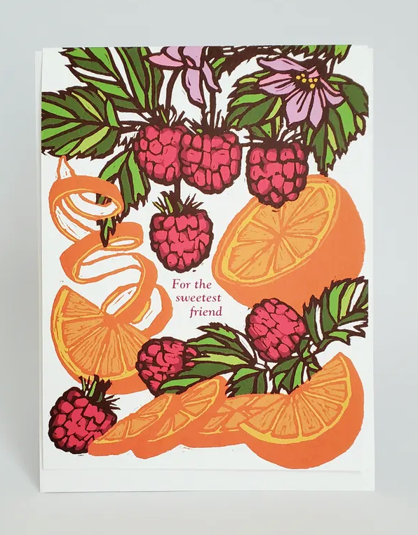 For the Sweetest Friend Card by Little Green