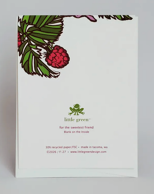 For the Sweetest Friend Card by Little Green