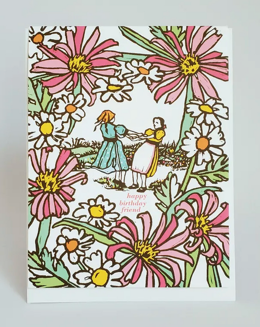 Happy Birthday Friend Card by Little Green