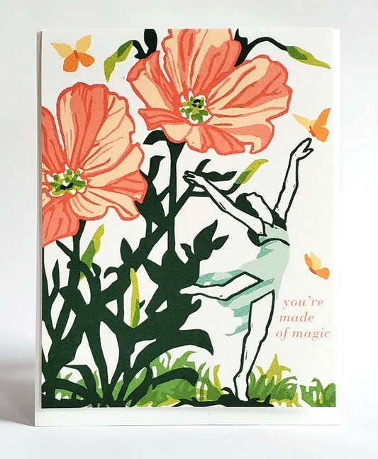 You're Made of Magic Greeting Card by Little Green