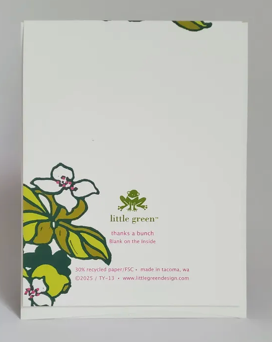 Thanks a Bunch Card by Little Green