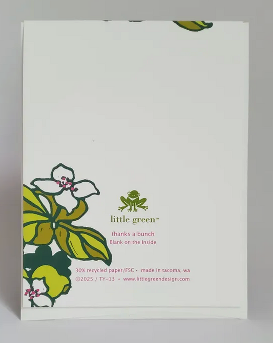 Thanks a Bunch Card by Little Green