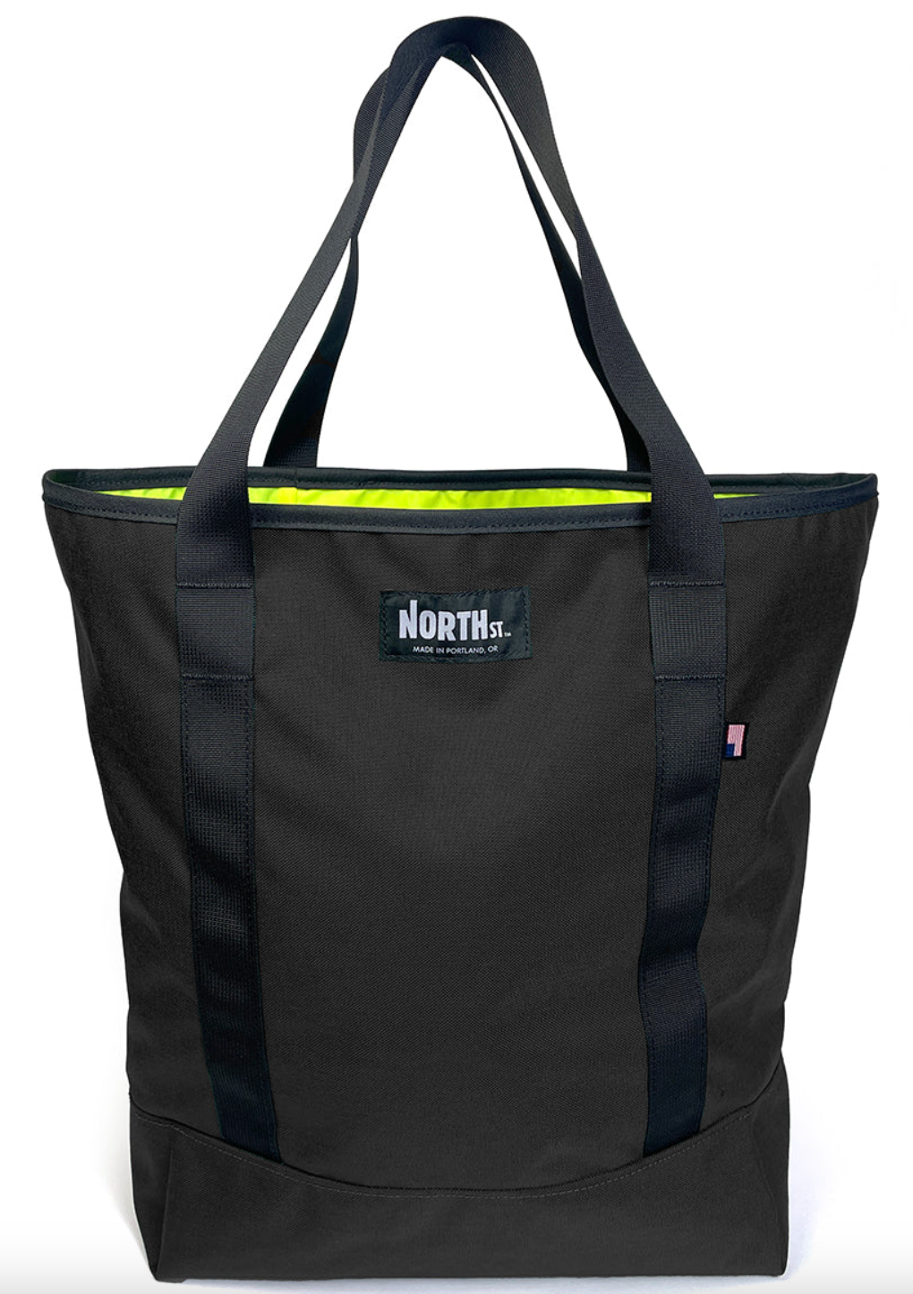Large Tabor Tote - Black 1000d by North St. Bags