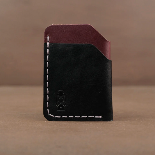 Rustler Wallet - Black/Eggplant by Dark Forest USA