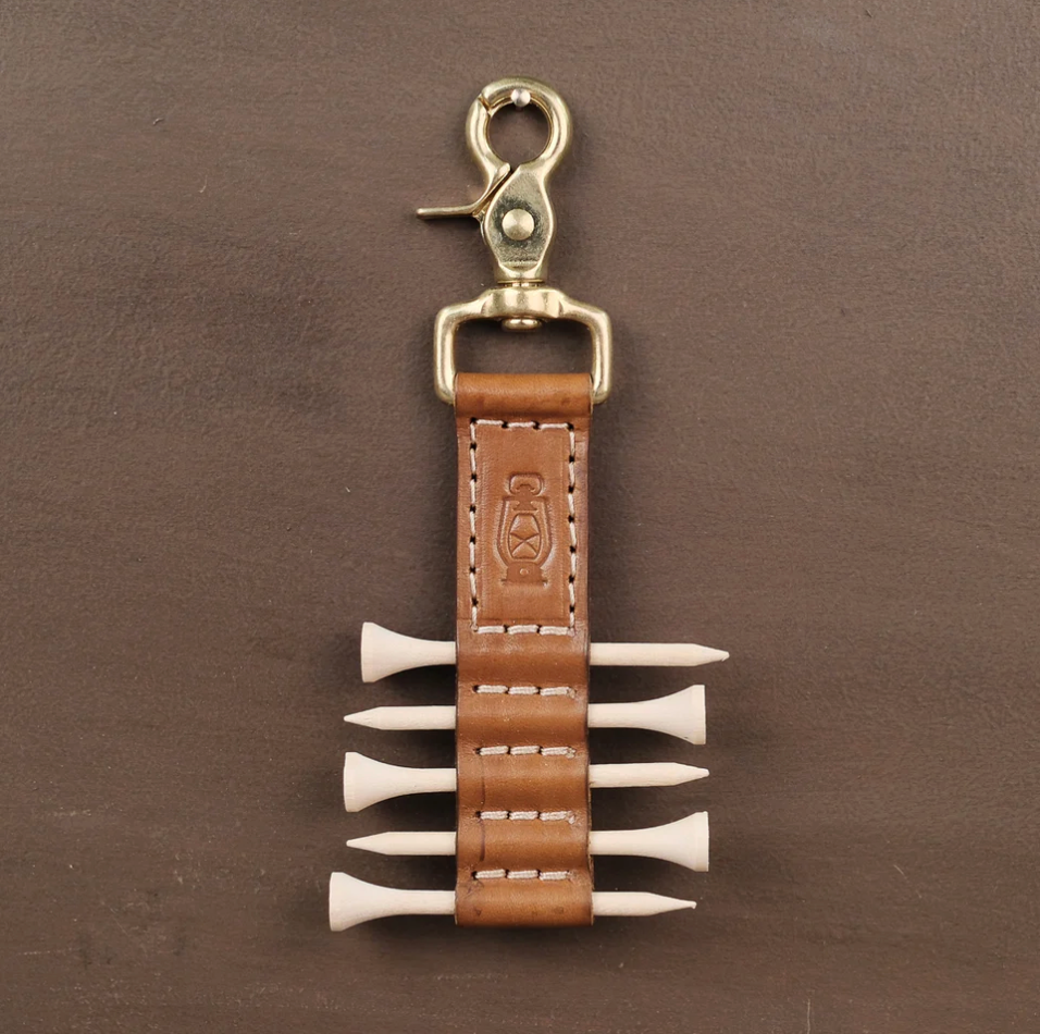 Golf Tee Holster - Walnut by Dark Forest USA