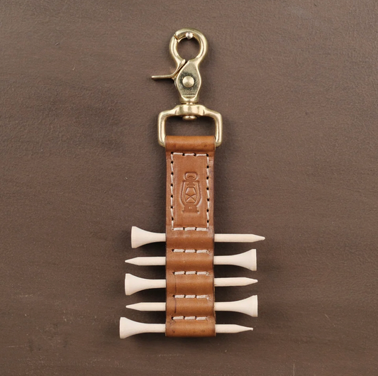 Golf Tee Holster - Walnut by Dark Forest USA