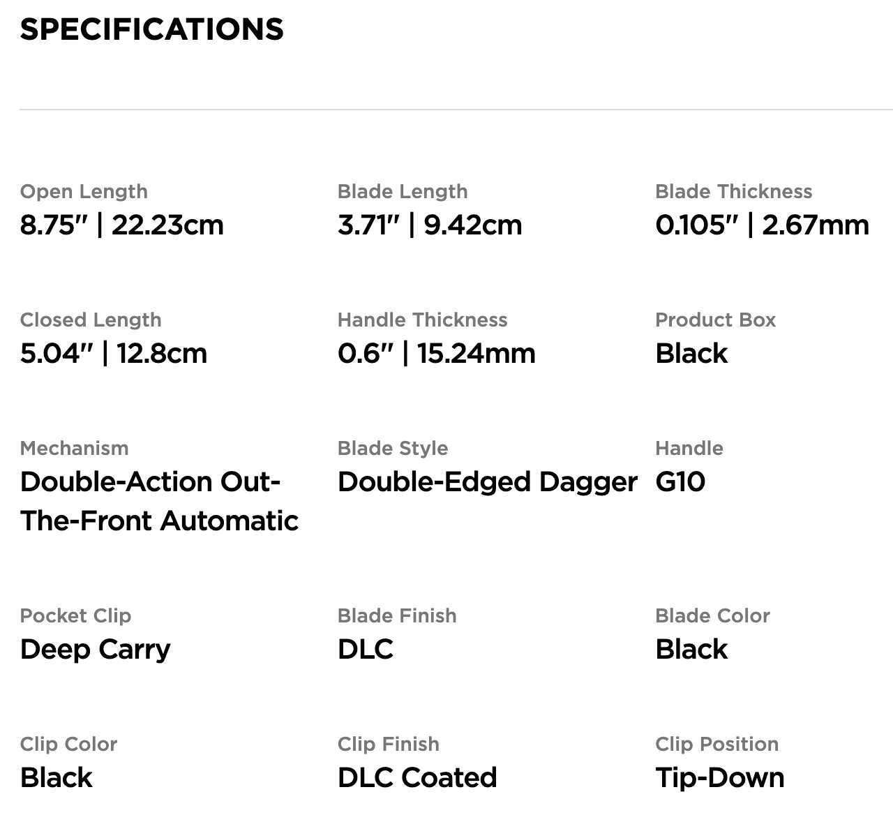3400BK-2 Autocrat by Benchmade