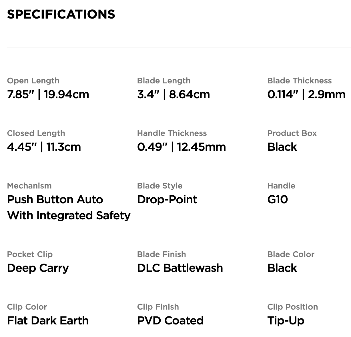 4300BK-02 CLA by Benchmade