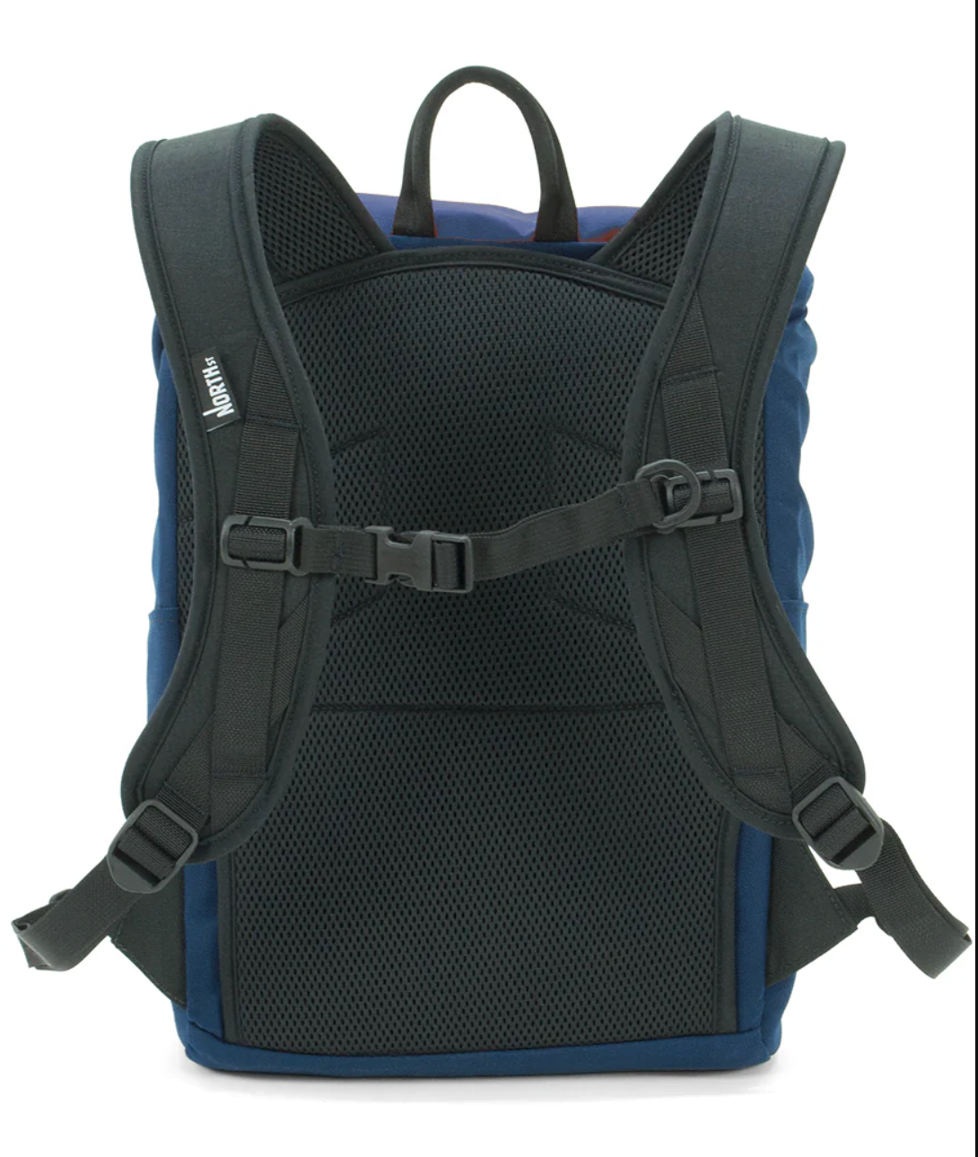 Belmont Backpack - Forest & Orange by North St. Bags