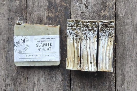 Seaweed & Mint Soap by Rough Cut Soap & Sundries