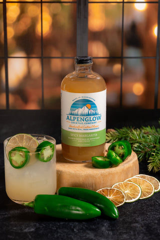 Spicy Margarita Mix by Alpenglow Cocktail Company