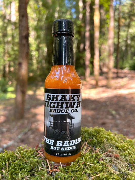 The Radish Tomato Habanero Hot Sauce by Shaky Highway