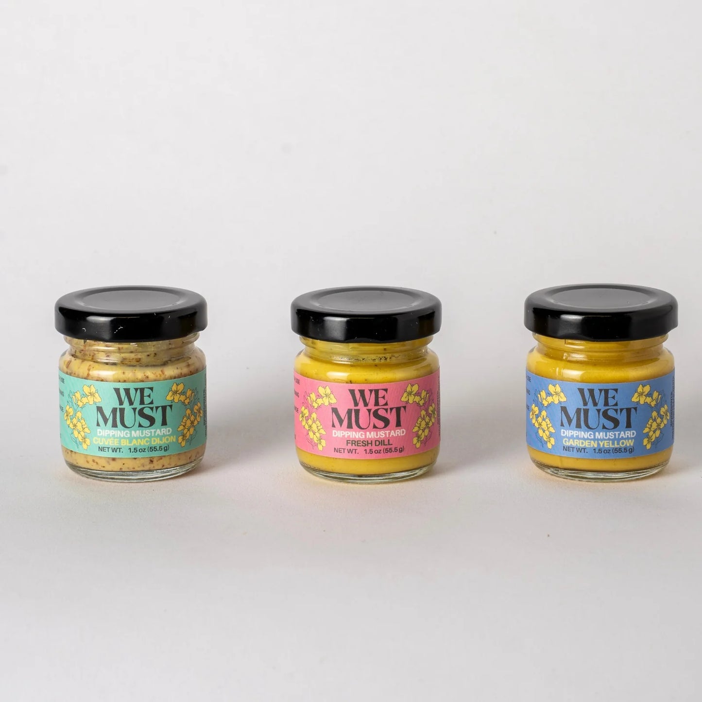 Three Jar Charcuterie Mustard Set by We Must
